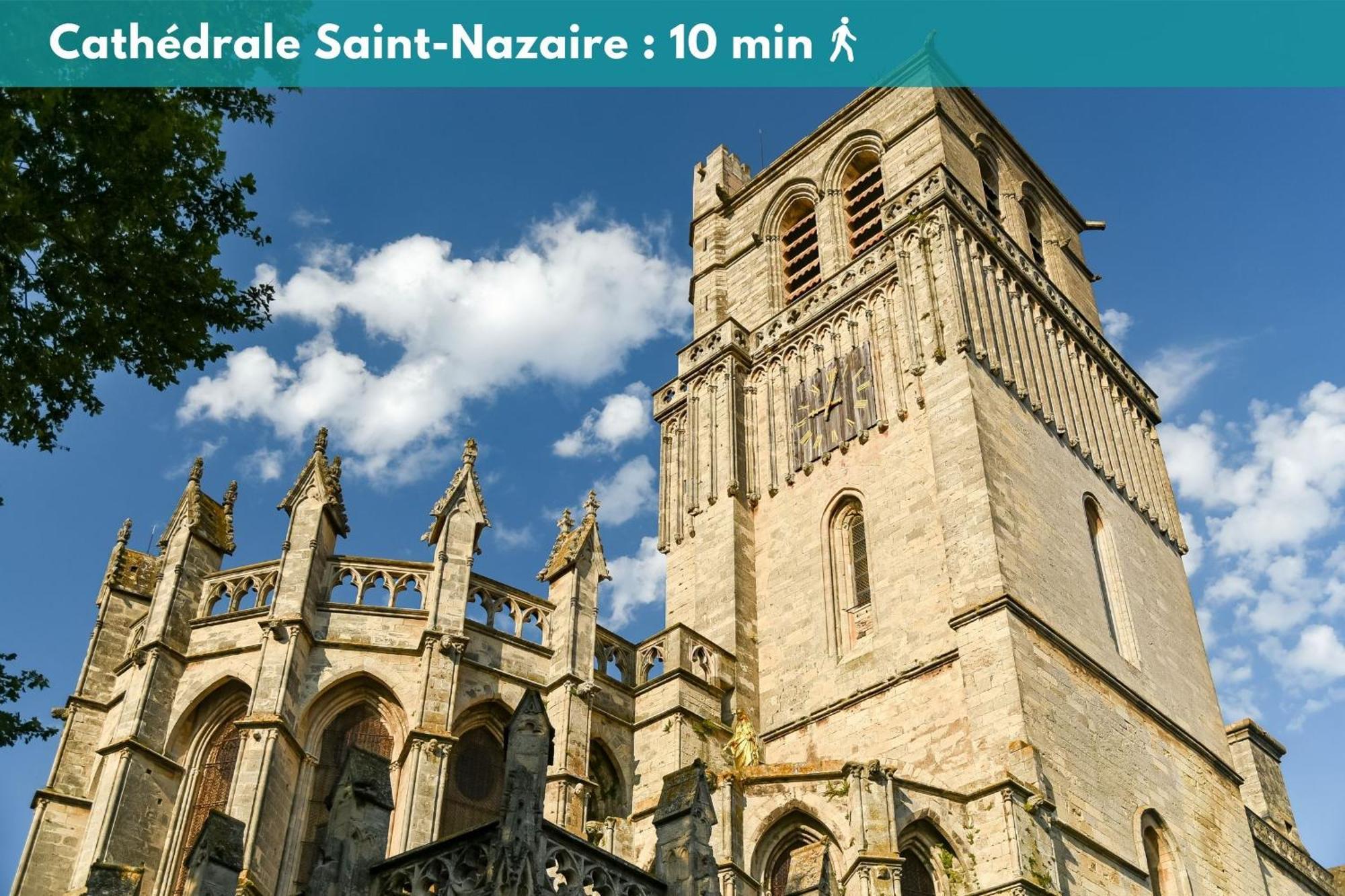 Joli Studio Climatise 'Alma 4' - Coeur De Beziers - Wifi Fibre - Netflix Exterior photo